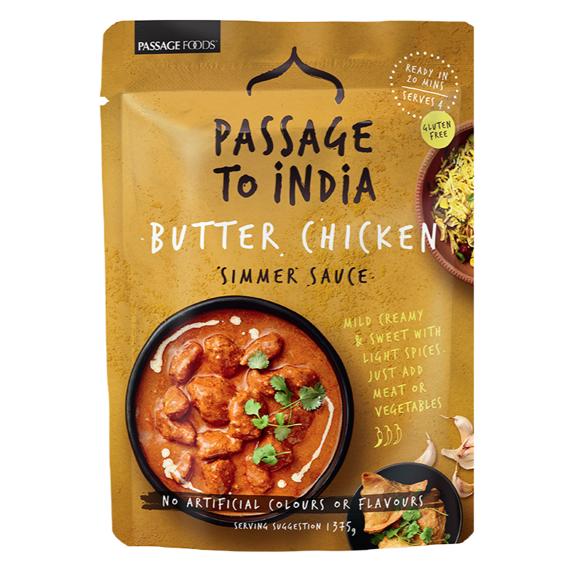 澳洲 Passage to India 牛油雞醬, 375g