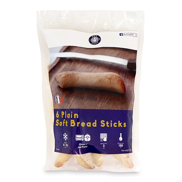 Frozen France Bon Chef Plain Soft Bread Sticks (6pcs) 240g*