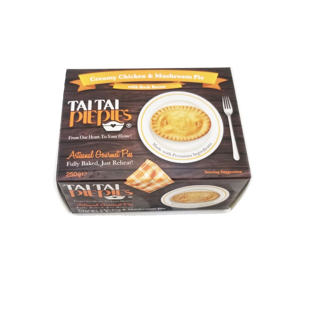 Frozen Tai Tai Creamy Chicken & Mushroom Pie 250g - HK*