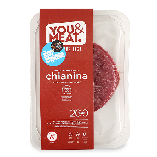 Frozen You & Meat Chianina Beef Burger (1pc) 200g - Italy*