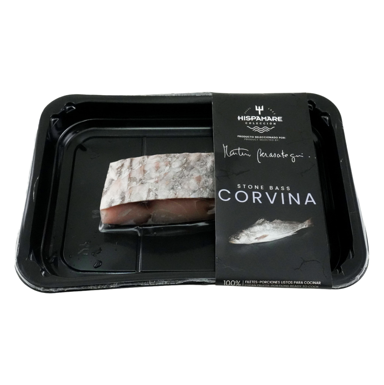 FZ Spain Hispamare Wild Caught Stone Bass Portion 150g*