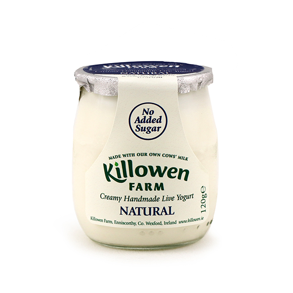 Killowen Farm Handmade Natural Live Yogurt 120g - Ireland*