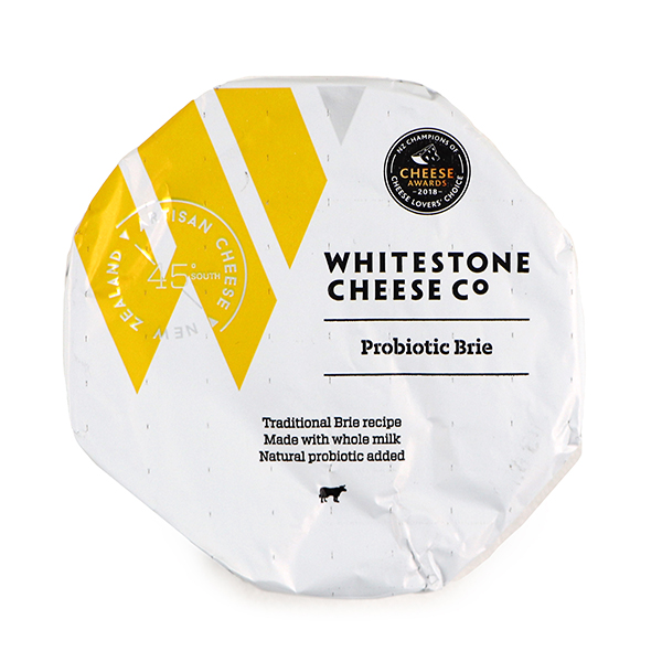 NZ Whitestone Probiotic Brie Cheese 125g*