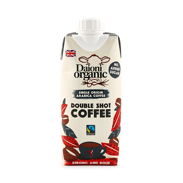 Daioni Organic Double Shot Coffee 330ml - UK*