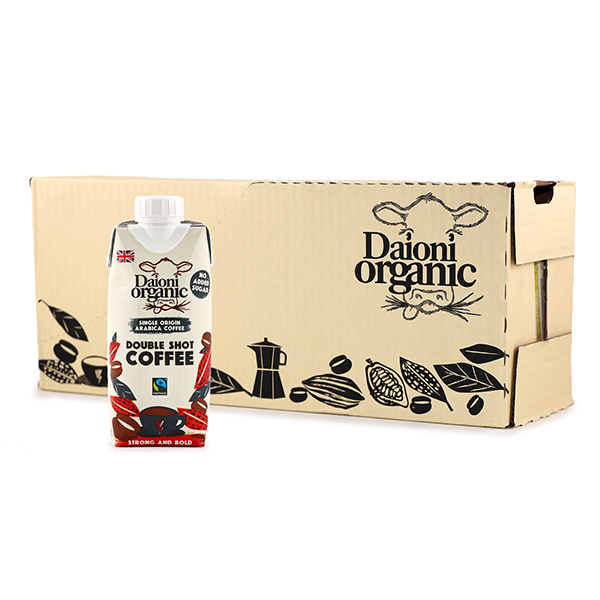 Daioni Organic UHT Double Shot Case Offer (12*330ml)- UK*