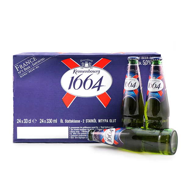 法國Kronenbourg 1664 330毫升x24 - 原箱*