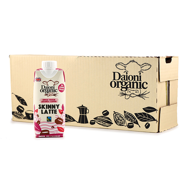 Daioni Organic UHT Skinny Latte Case Offer (12*330ml)- UK*