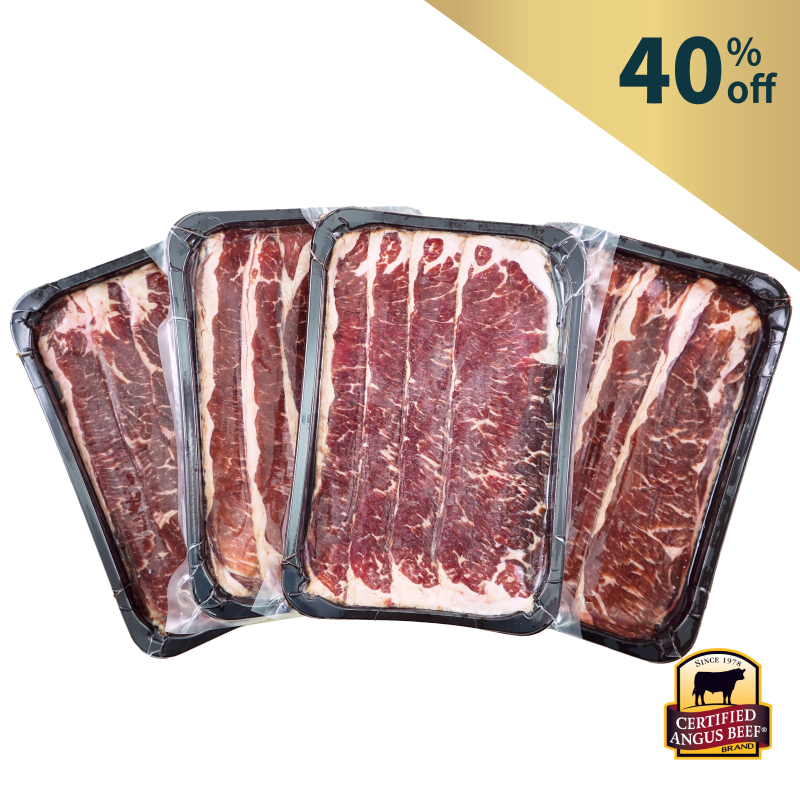 Frozen US CAB Chuck Flap Tail for Hot Pot 200g X 4*