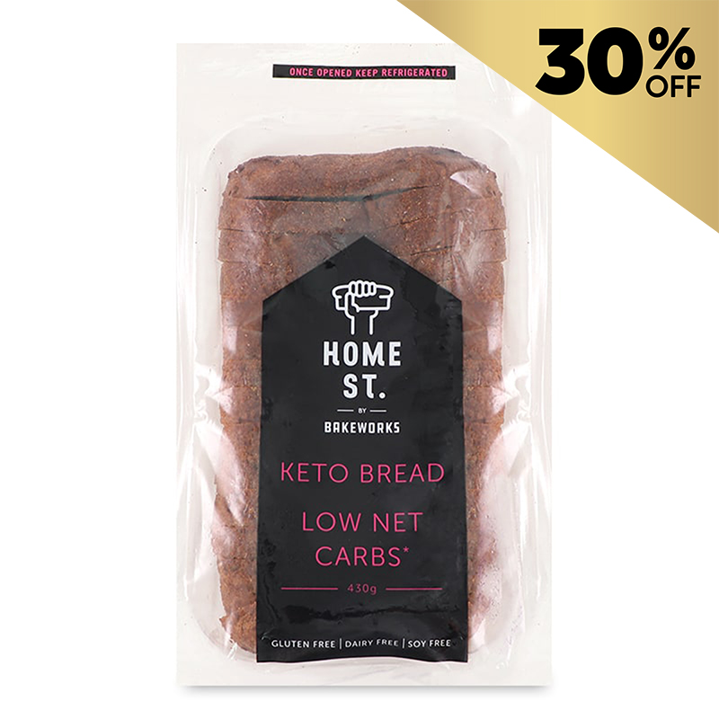 急凍紐西蘭Home's St生酮低碳麵包430克*