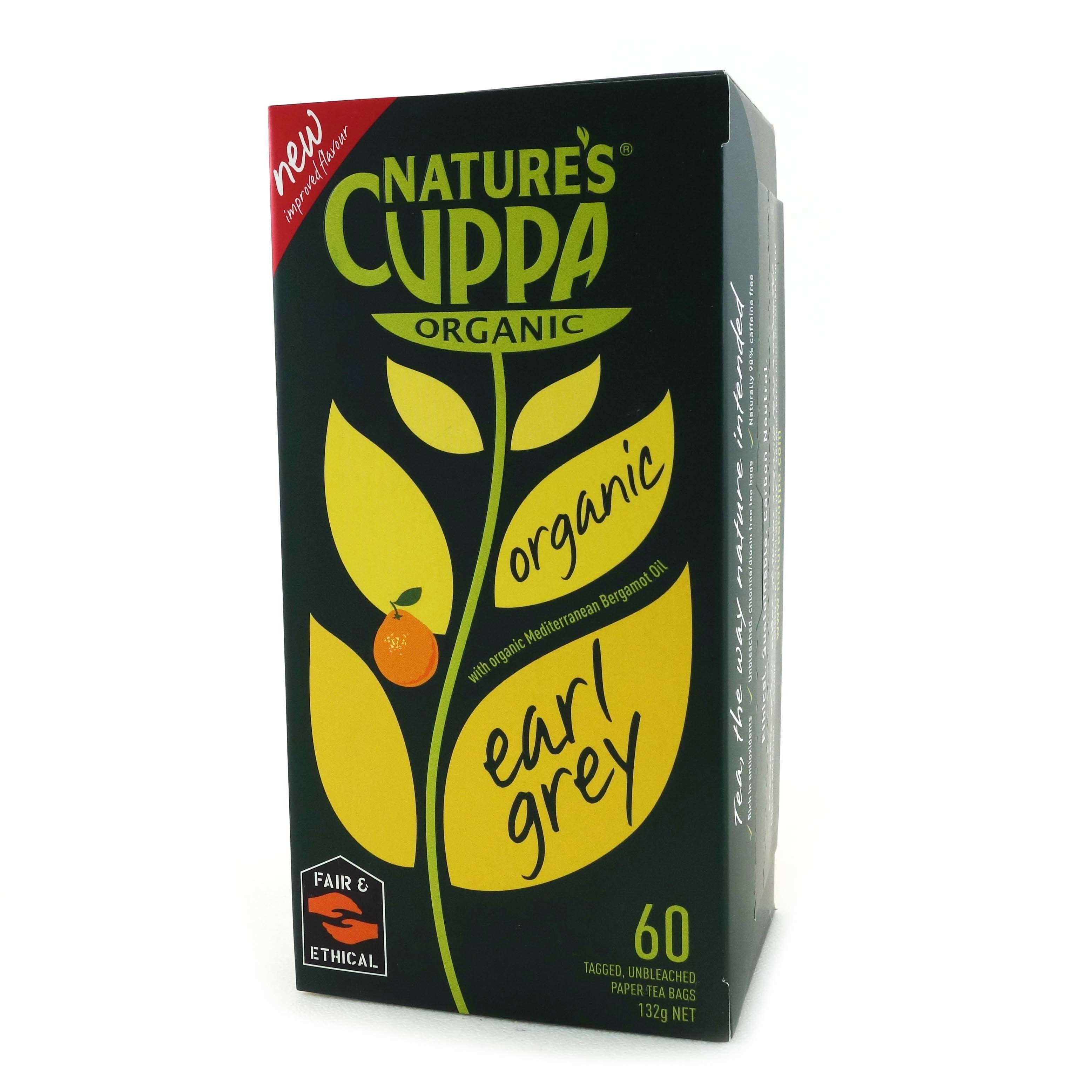 Nature's Cuppa有機伯爵茶(60個茶包)132克*