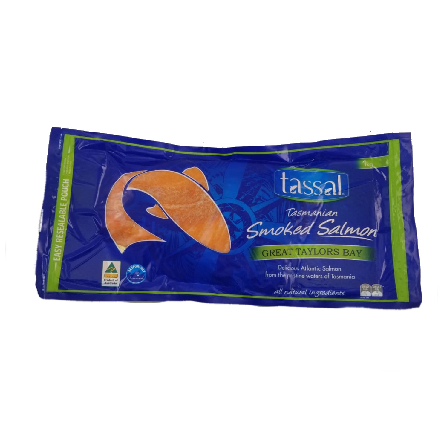 Frozen AUS Sliced Smoked Salmon 1kg*