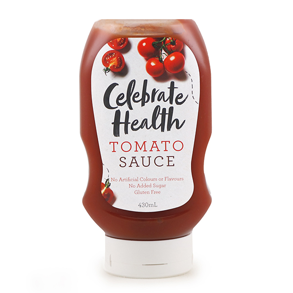 Celebrate Health Tomato Sauce 430ml - Aus*