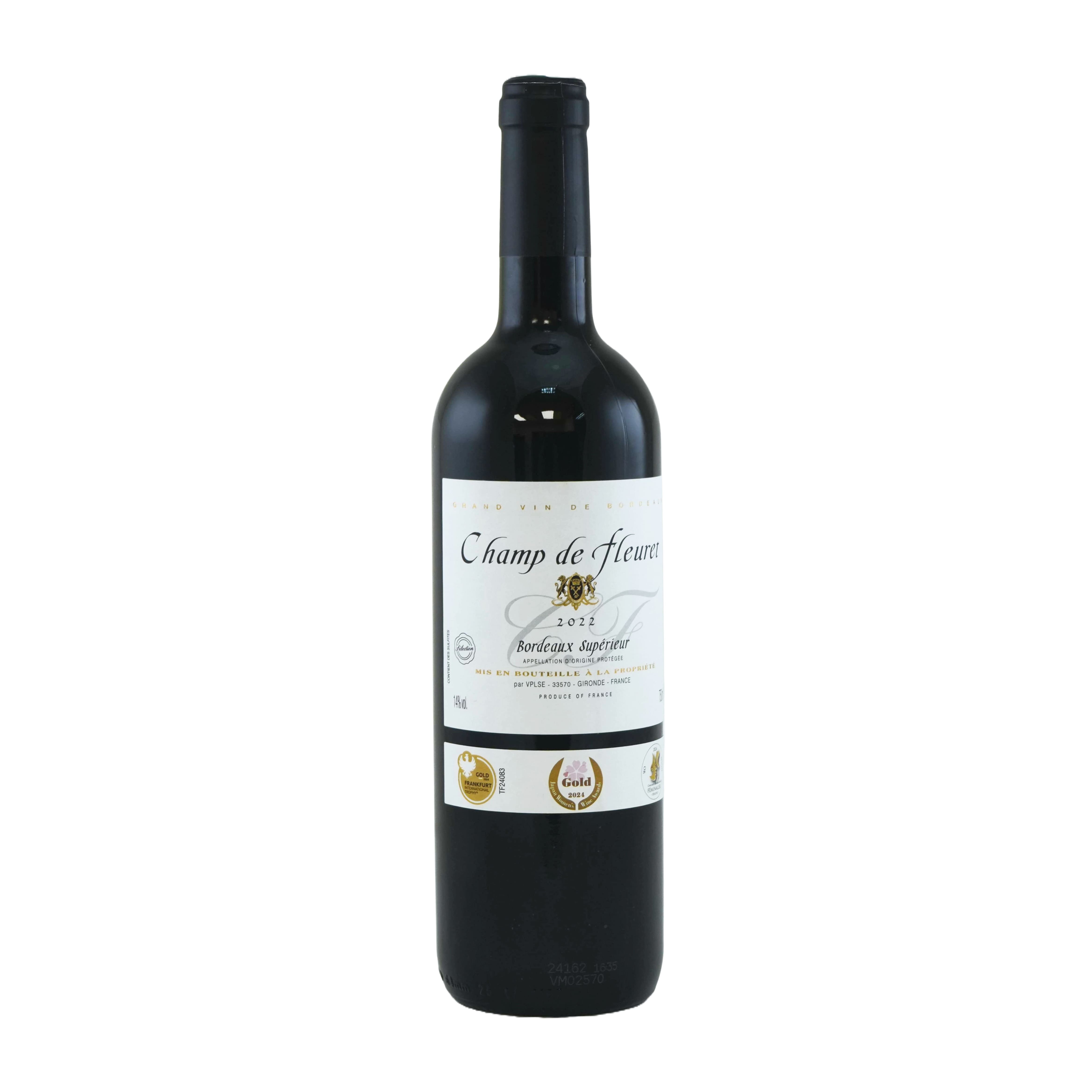 French Champ de Fleuret Bordeaux Supérieur 2022 750ml*