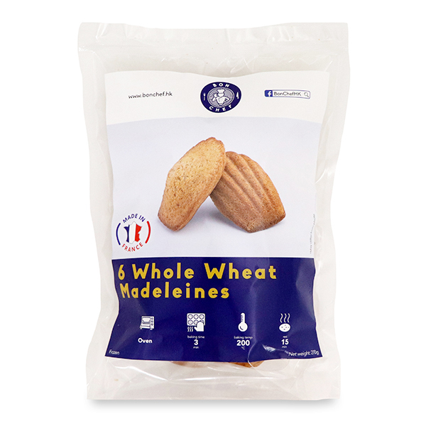 Frozen France Bon Chef Wholewheat Madeleines (6pcs) 270g*