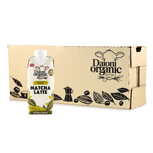 Daioni Organic UHT Matcha Latte Case Offer (12*330ml)- UK*