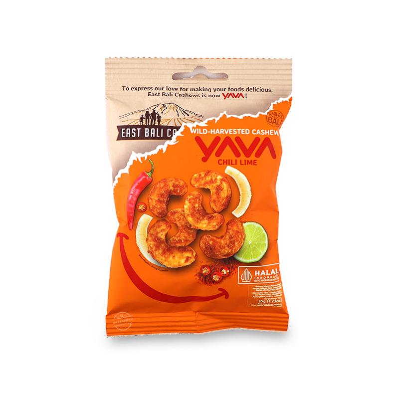 YAVA (Halal) Chili Lime Cashews 35g - Indonesia*