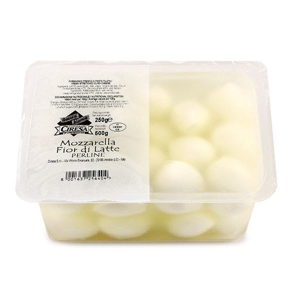 意大利迷你水牛芝士(Mozzarella Fior Di Latte Perline)250克(約25粒) *
