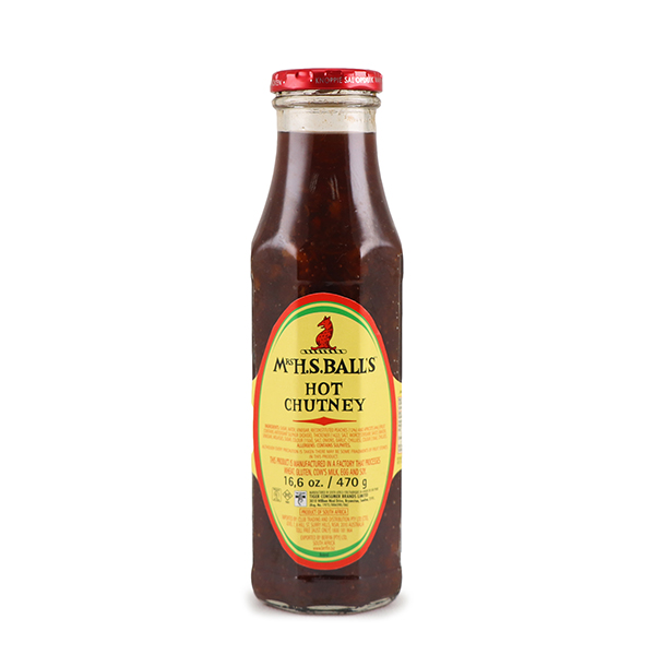 Mrs Ball Hot Chutney 470g - South Africa*