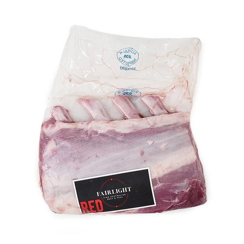 Frozen Veal Bone-in Mini Rack (4 ribs) - Aus