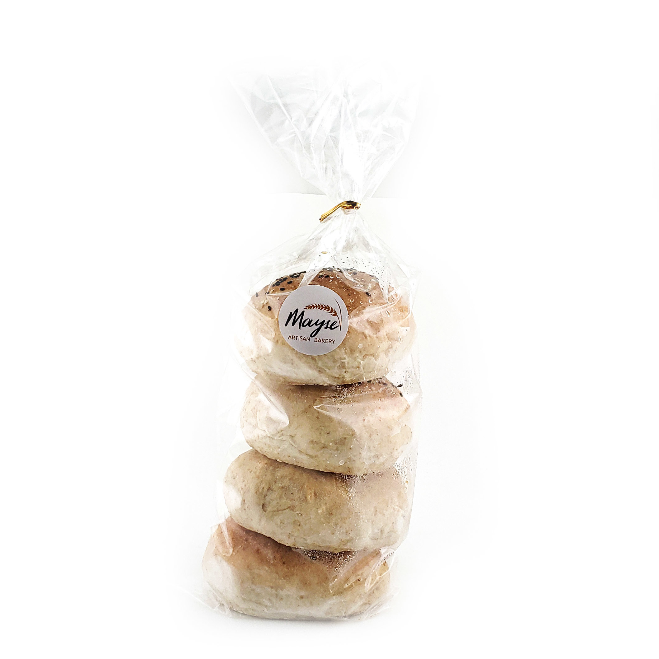 Mayse Wholewheat Burger Buns (4pcs) - HK*