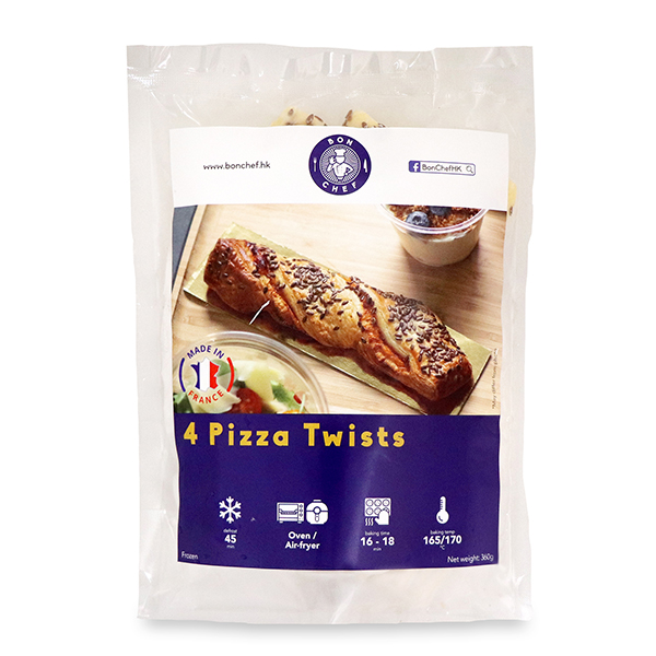 Frozen France Bon Chef Pizza Twists (4pcs) 360g*