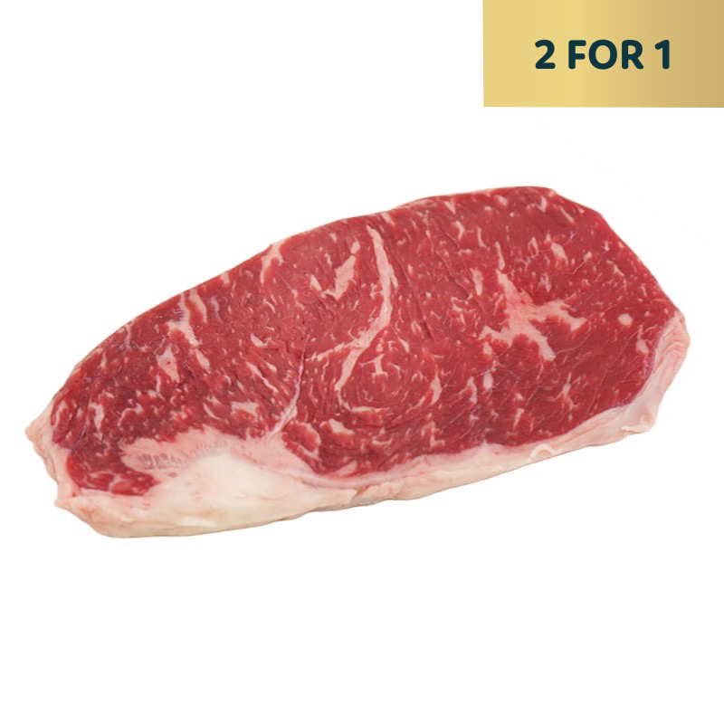 急凍澳洲Jack's Creek和牛400天穀飼 MS6-7西冷扒250克 買一送一*