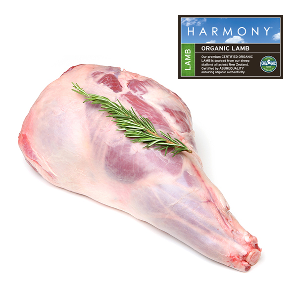 Frozen NZ Organic Bone-in Lamb Leg