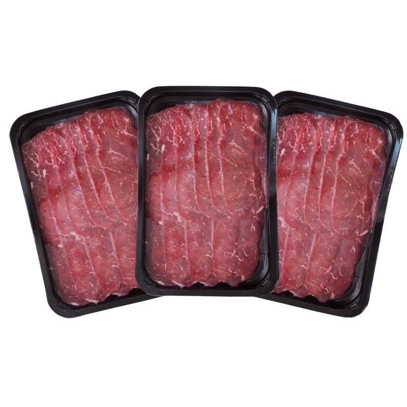 Frozen Aus Oino Gustus Black Angus 250days Tri Tip 2mm Sliced 200g - Buy 2 Get 1 Free*