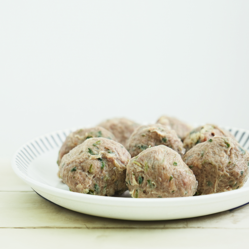 Frozen NZ Affco Black Angus Coriander Beef Meat Ball 200g*