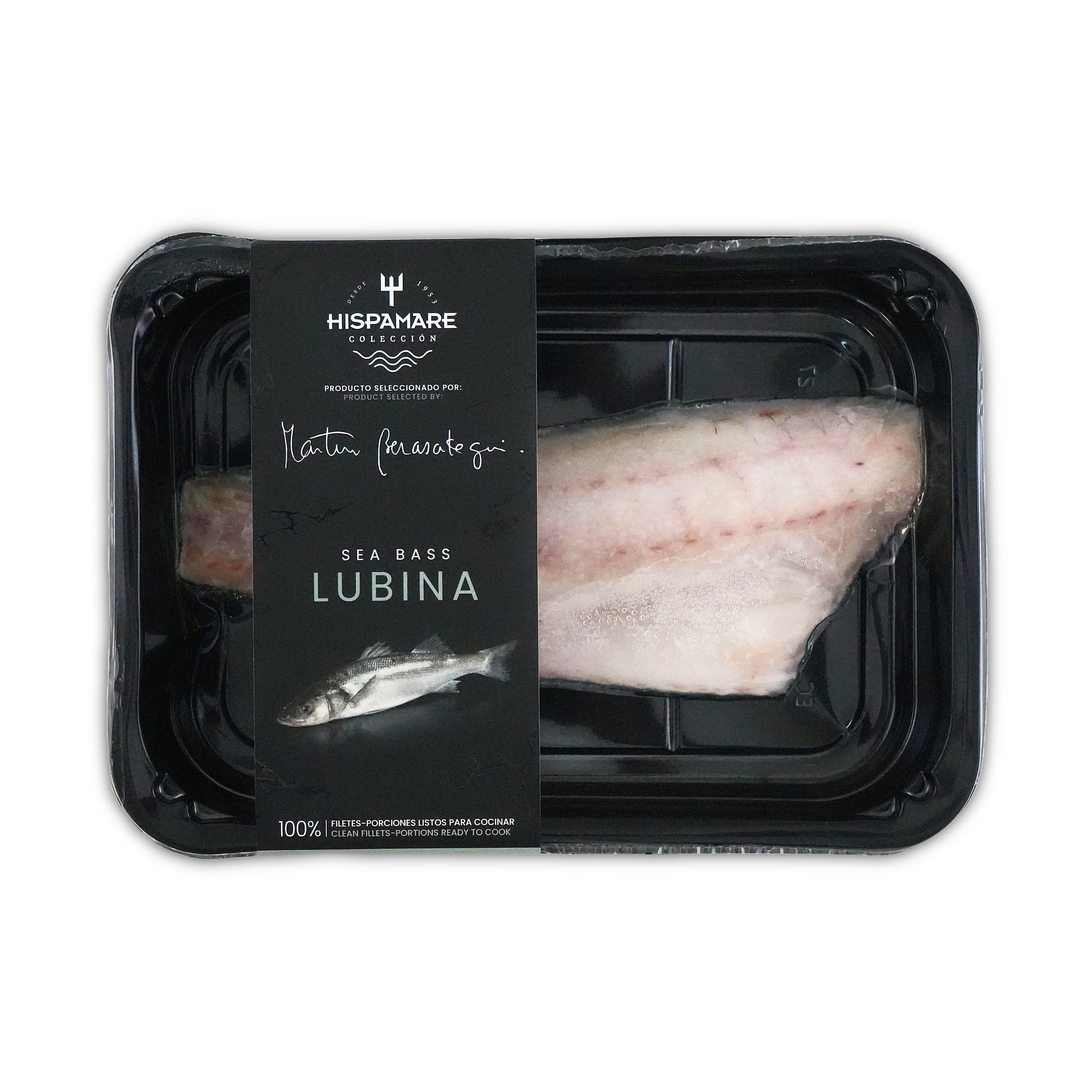 Frozen Spain Hispamare Wild Caught Seabass Portion 150g*