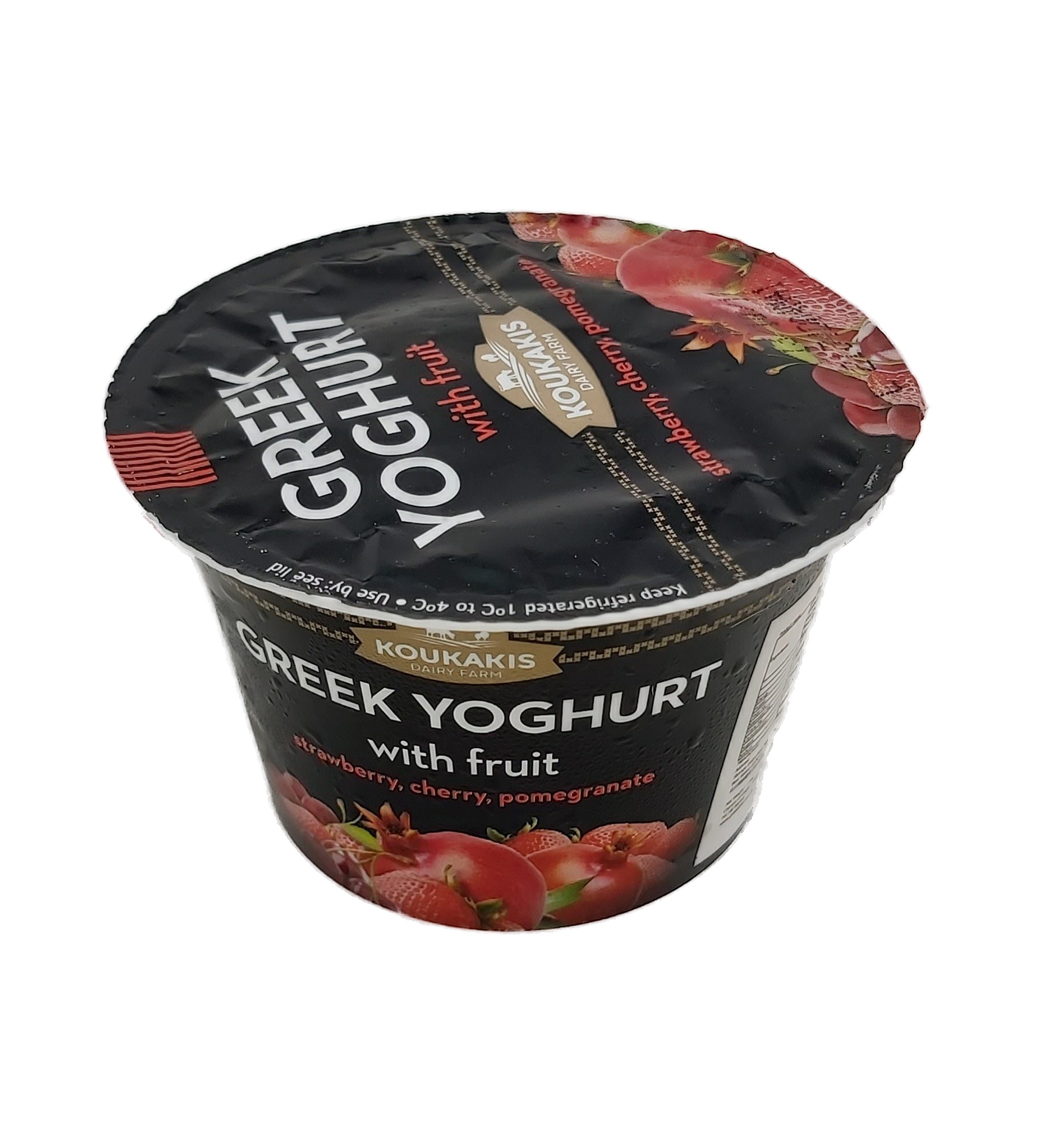 Koukakis Greek Yogurt with Strawberry 170g*