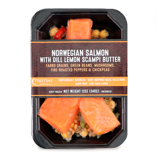 Frozen Pristine Norwegian Salmon with Dill Lemon Scampi Butter 340g - HK*