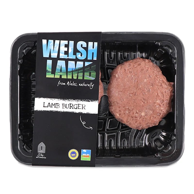 Frozen Welsh Lamb Burger (2pcs) 240g* - UK*