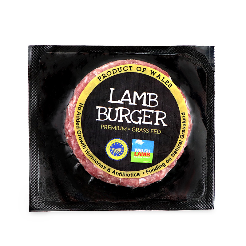 Frozen UK Welsh Lamb Burger 120g*