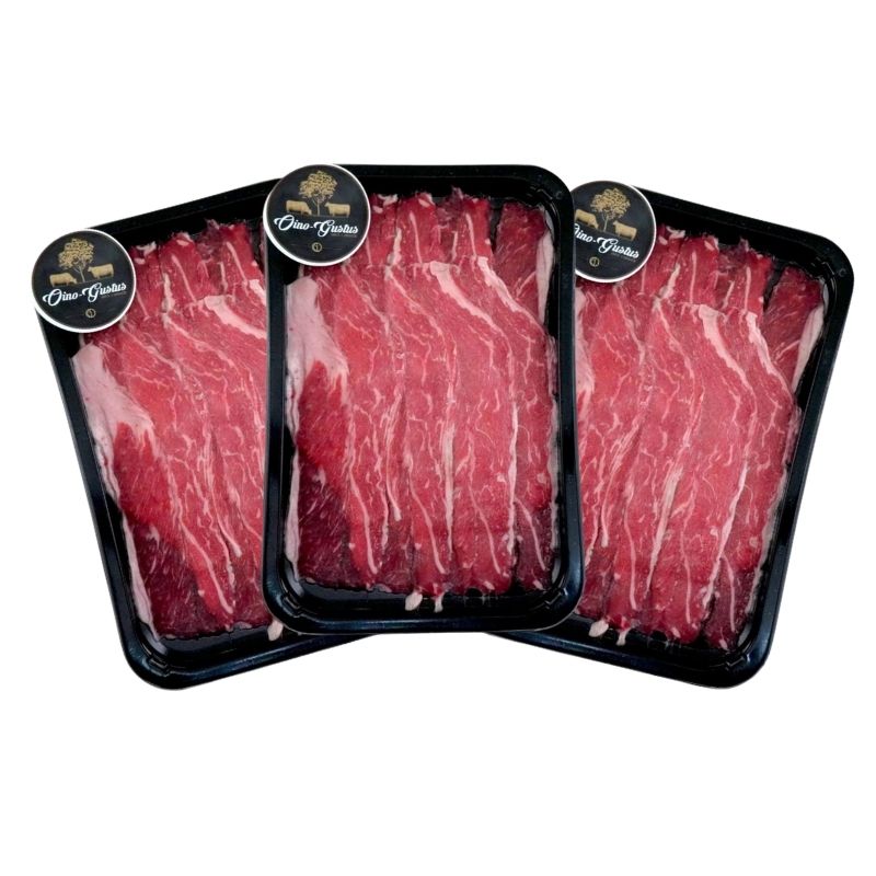 Frozen Aus Oino Gustus Black Angus 250days Short Rib Meat Sliced 2mm 200g - Buy 2 Get 1 Free*