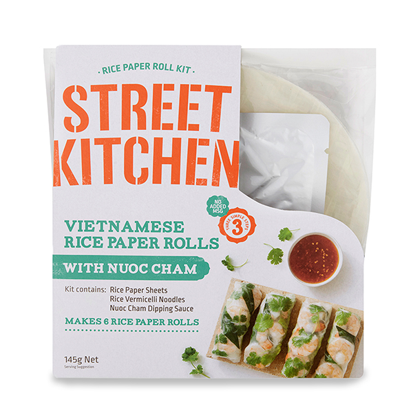 澳洲Street Kitchen 米紙卷連水蘸汁套裝145克*