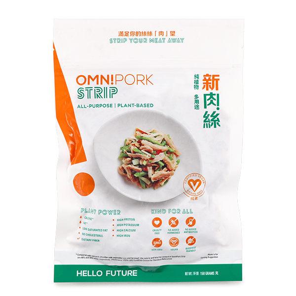 Frozen OmniPork Strip Plant Based 150g - Thailand*