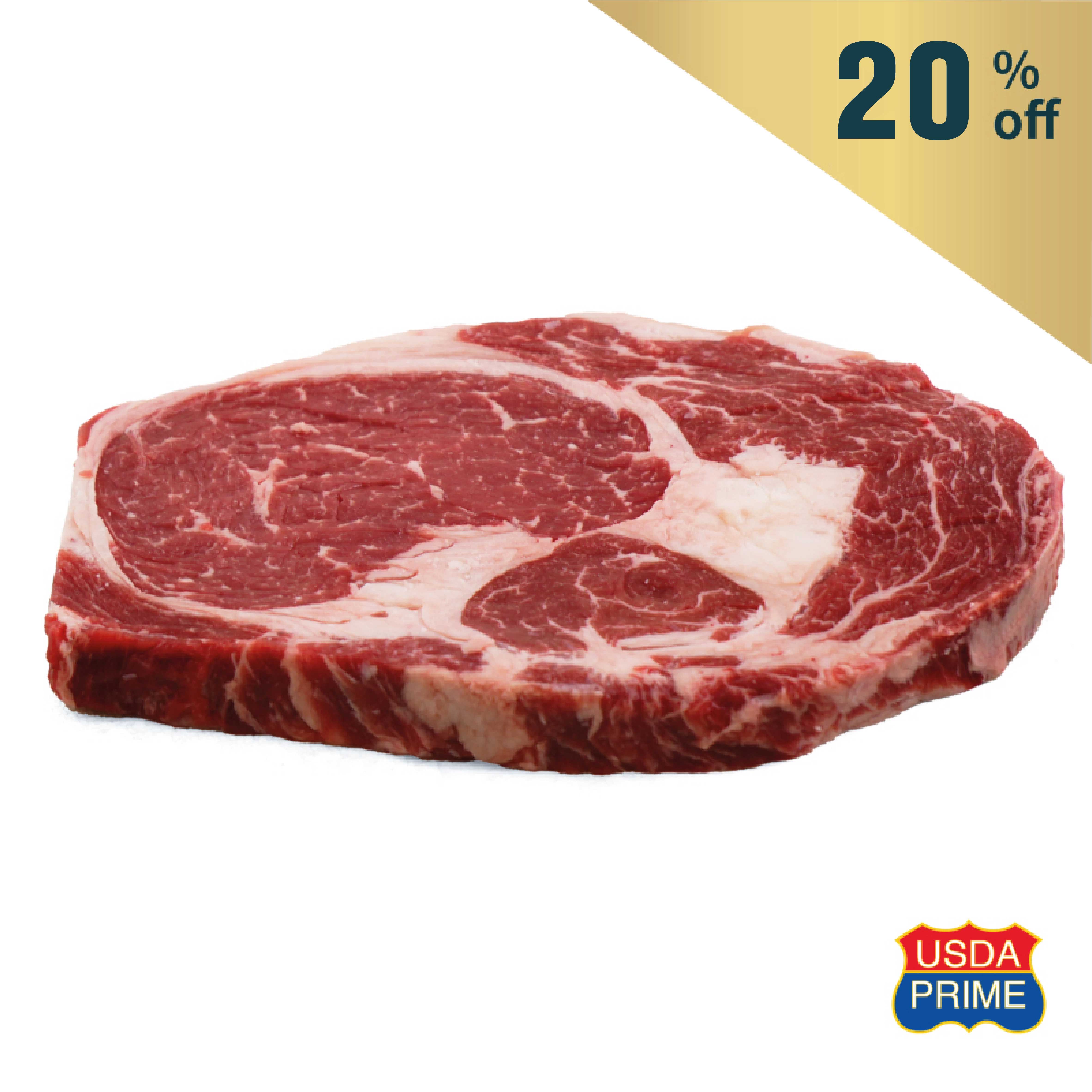 急凍美國Greater Omaha 極級(Prime)肉眼扒250克*