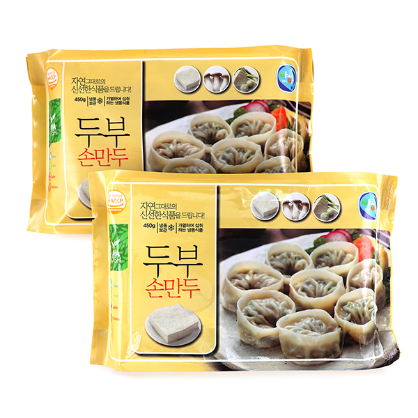 Frozen Aha Tufu Dumpling (Vegetarian) 450g 2 packs per Combo - Korea*