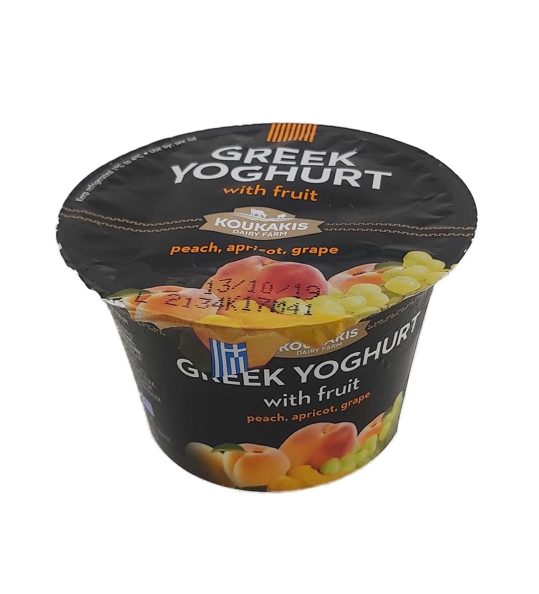 Koukakis Greek Yogurt with Peach 170g*