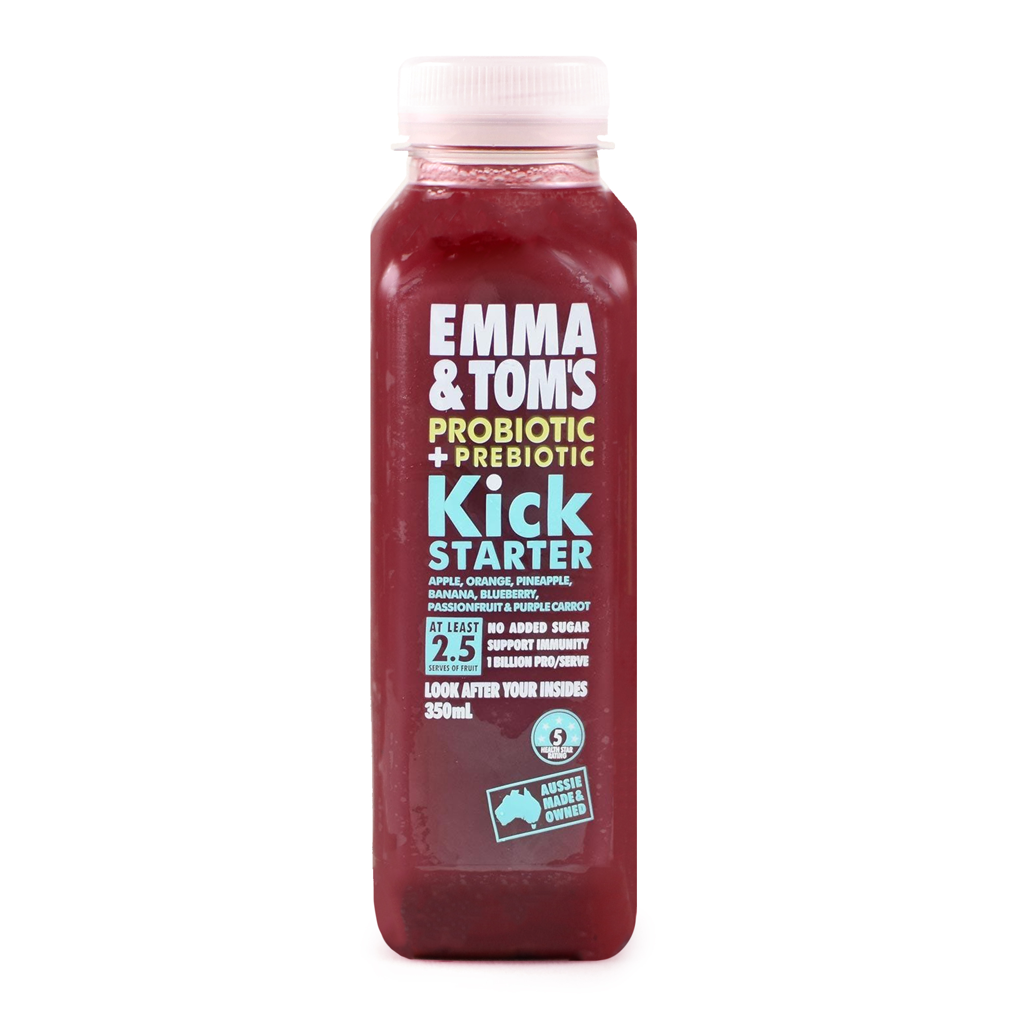 Emma & Tom's Kickstarter Fresh Tropical Fruits 350ml - Aus*