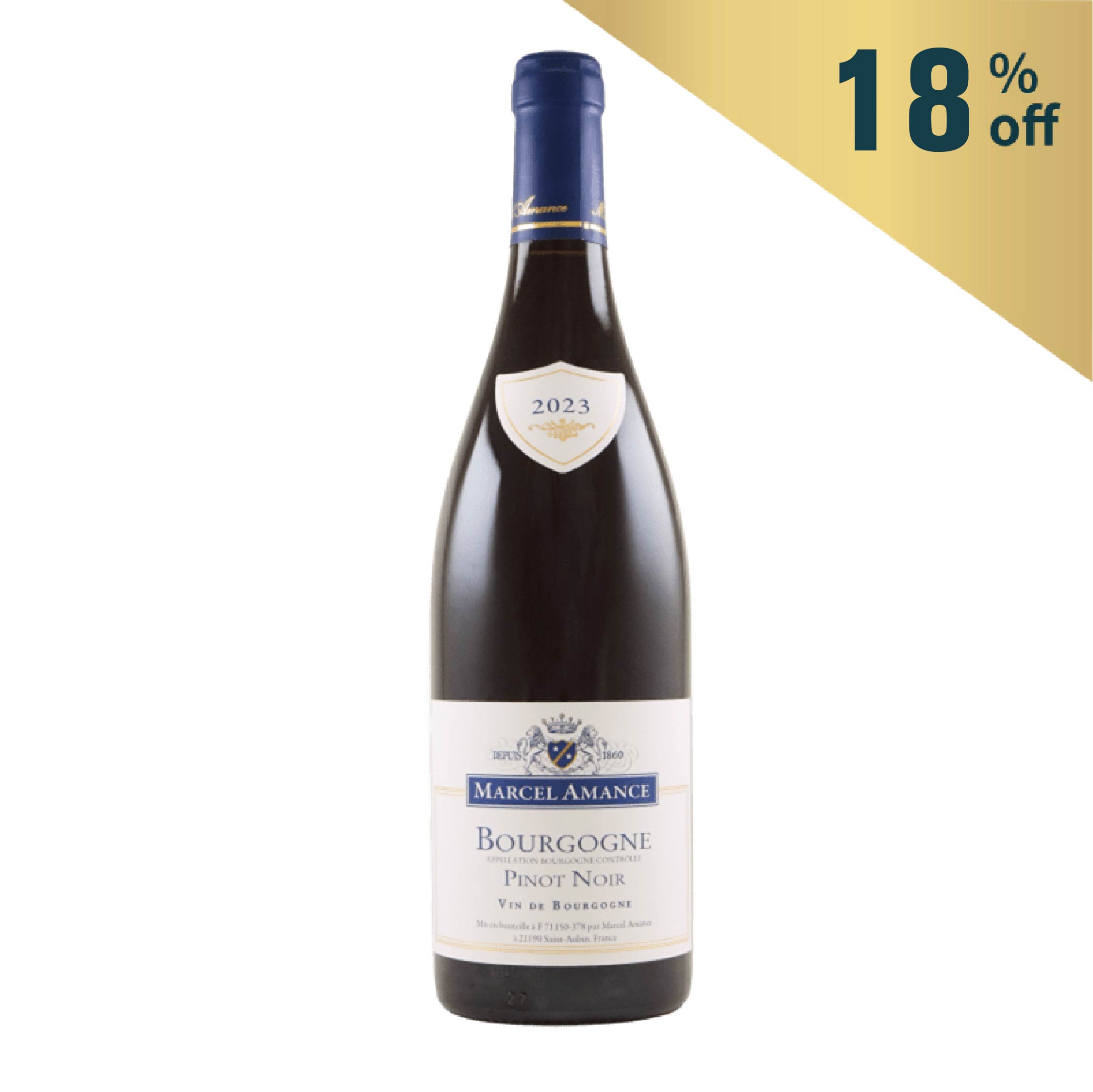 France Marcel Amance Bourgogne Pinot Noir 2023 750ml*