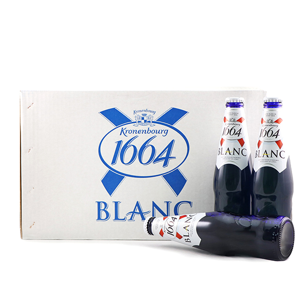 Kronenbourg 1664 Blanc Beder Case Offer (24bottles*330ml) - France*