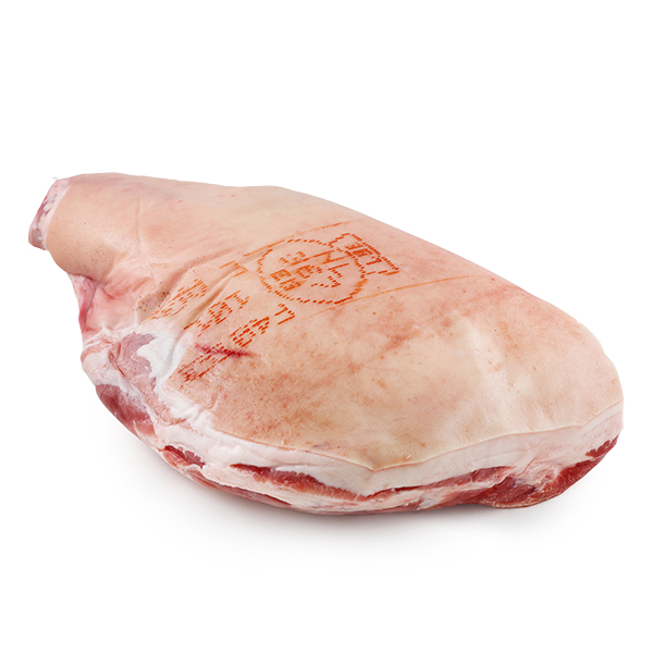 Frozen Organic Dutch Bone-In Pork Shoulder Whole Rind-on
