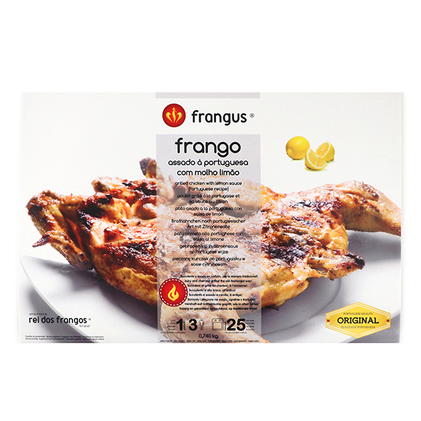 Frozen Rei Dos Frangos Grilled Chicken with Lemon Sauce (with sleeves) 740g - Portugal*