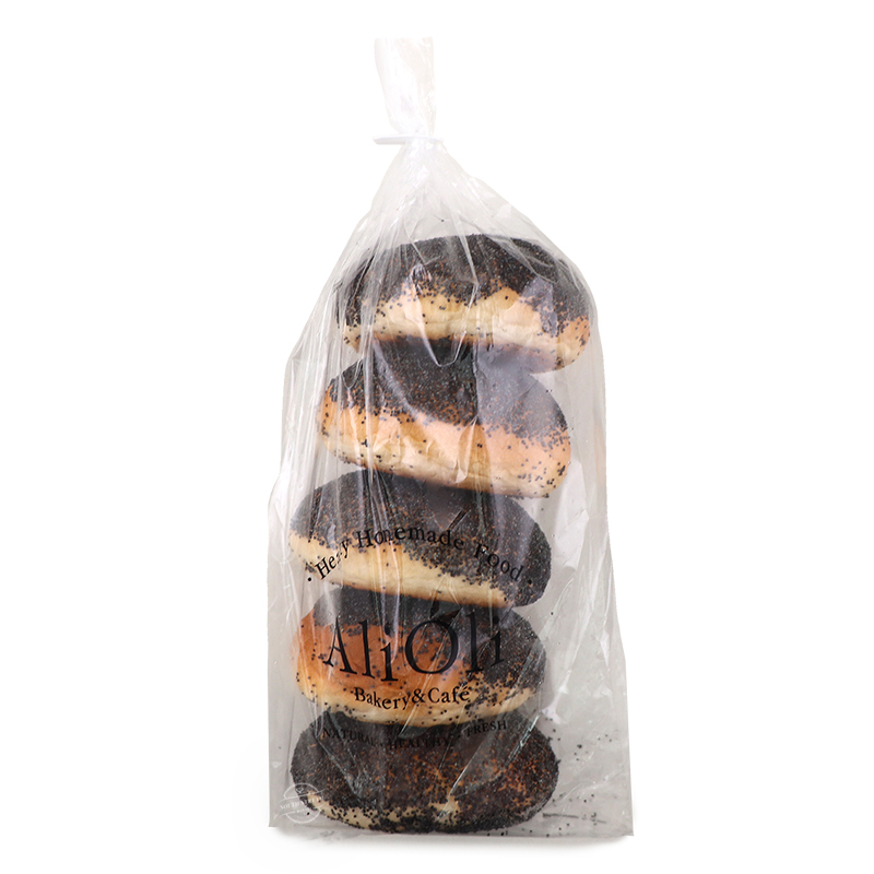 Frozen HK Ali Oli Poppy Seed Bagels 5pcs 400g*