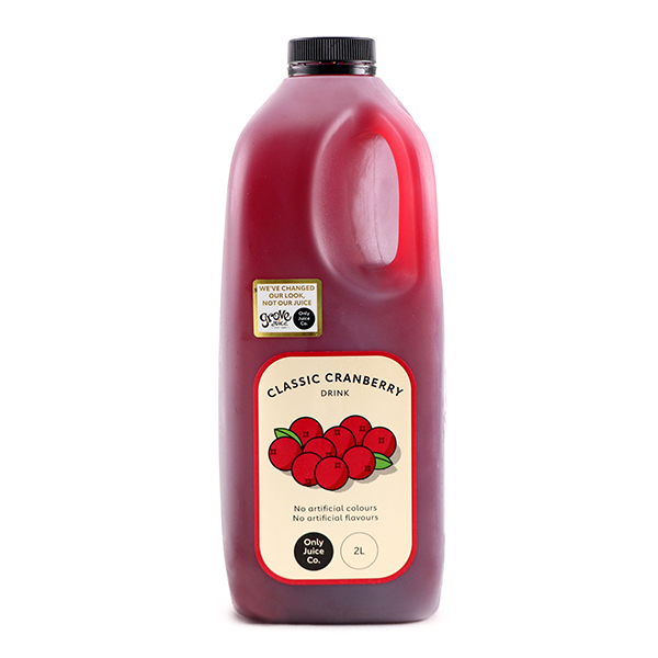 Grove Fresh Cranberry Juice 2L - Aus*