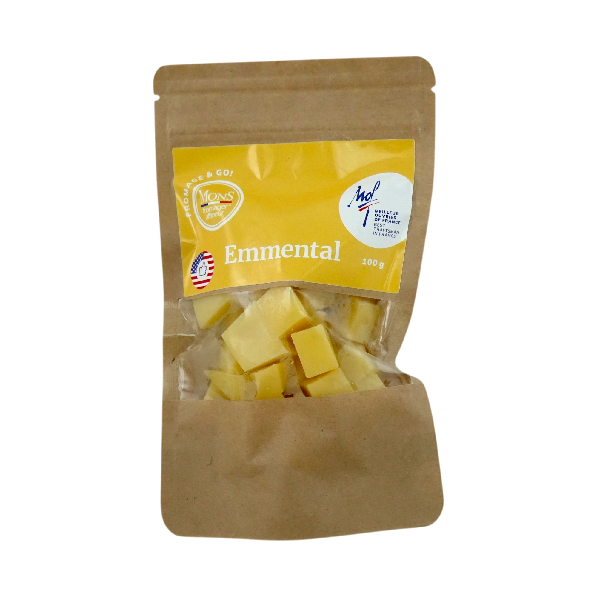France Mons Fromage & go Emmental 100g*