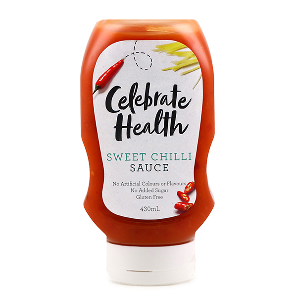 Celebrate Health Sweet Chilli Sauce 430ml - Aus*