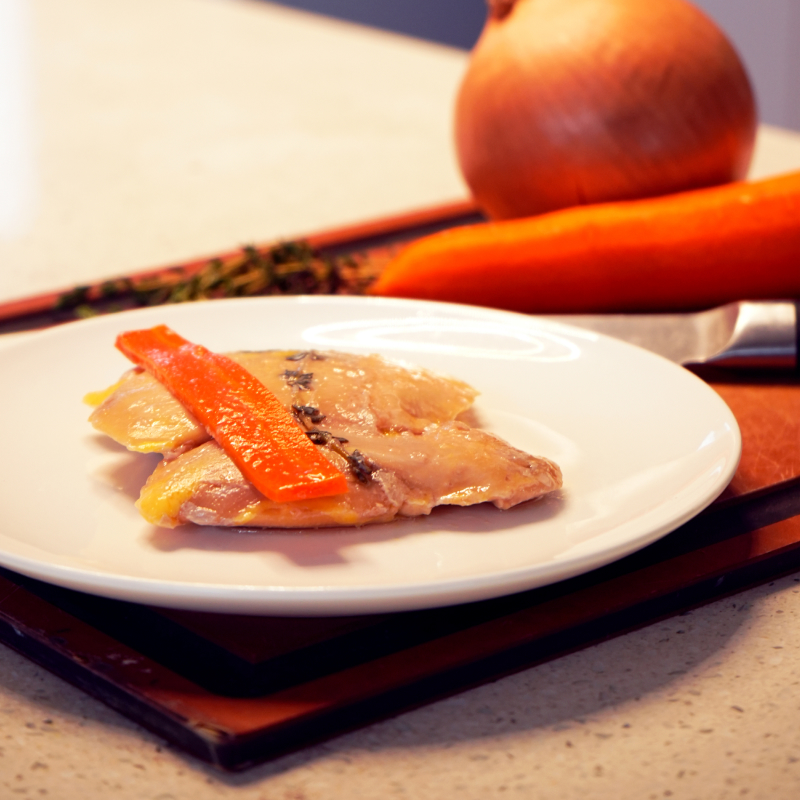 Frozen Spain PIO Yellow Chicken Thigh Sous Vide 100g*